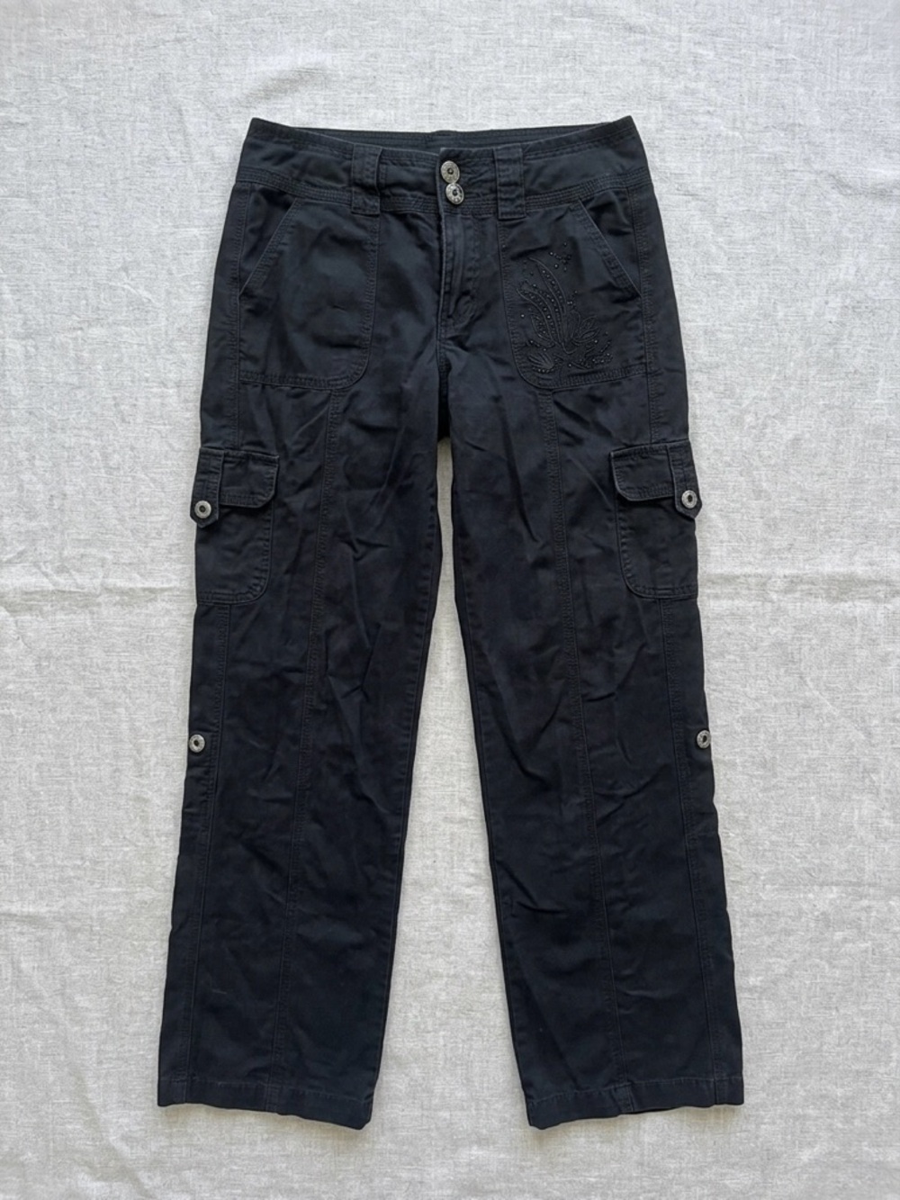 👖2/44$ Vintage Denver Hayes Unique Pocket Detailing Cargo Pants